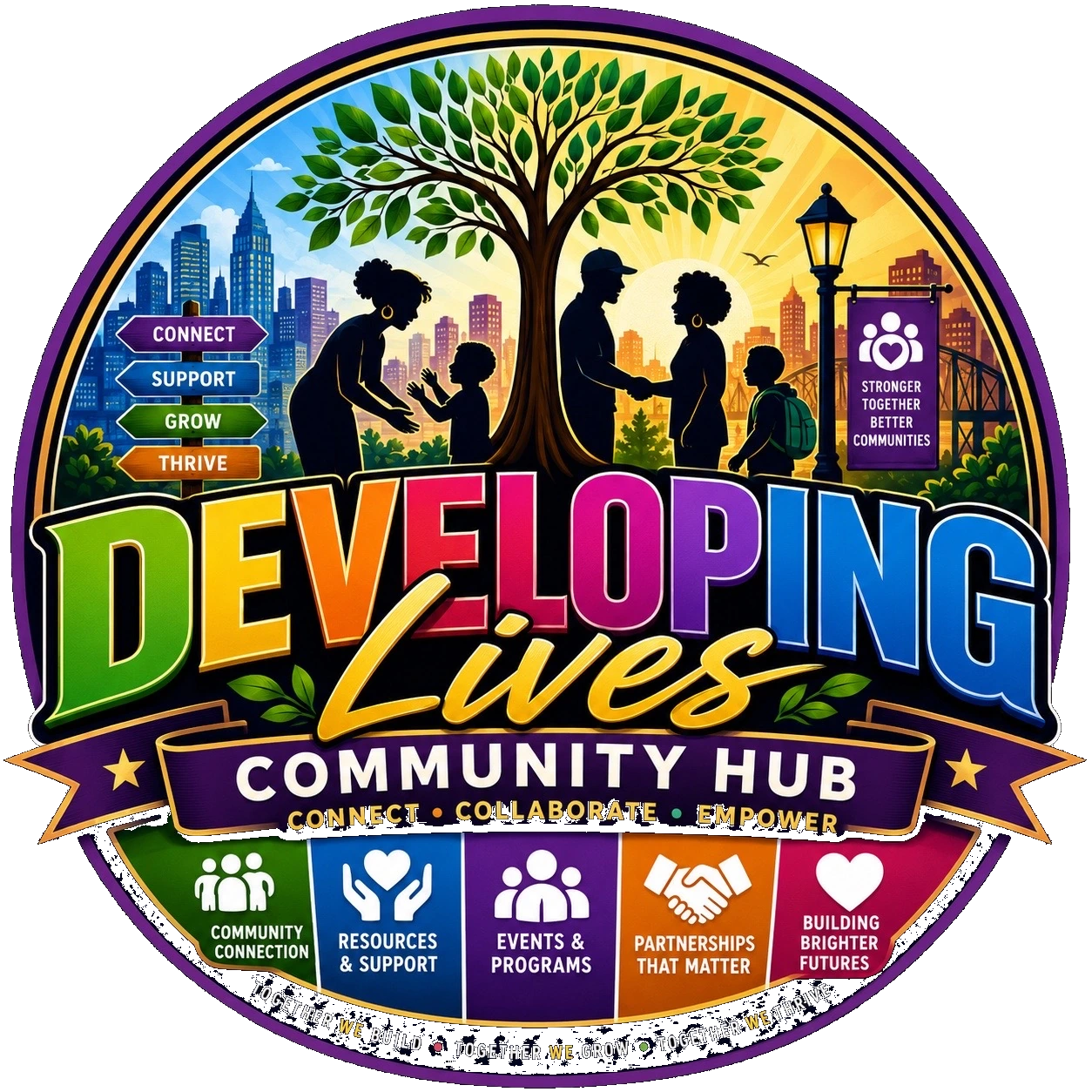 Developing Lives logo